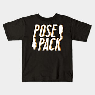 Pose Pack (White) Kids T-Shirt